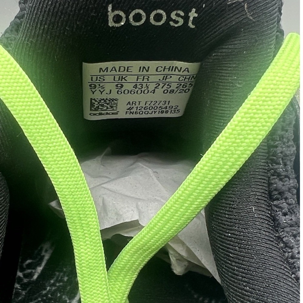 2020 Adidas Ultraboost DNA Leopard Animal Print Running - Men's Size 9.5 USED - Picture 8 of 8